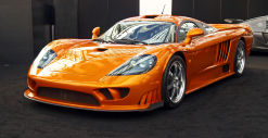 Orange Sports Car